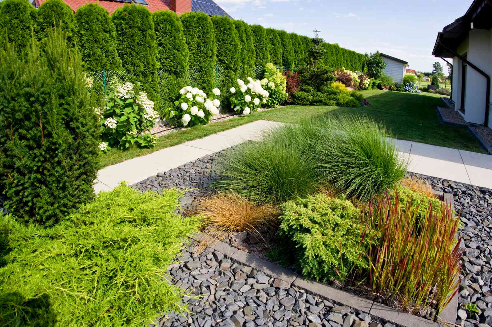 Création d'espaces verts 